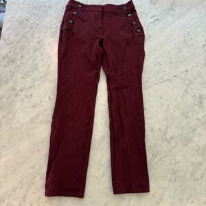 Ann Taylor Factory Button Work Pants